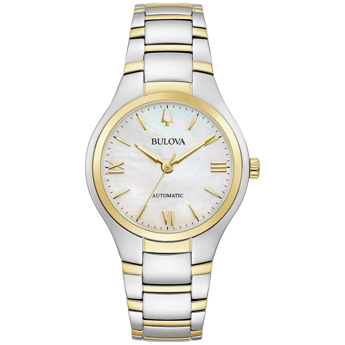 Women'S Two-Tone Automatic Stainless Steel Watch - 98L297